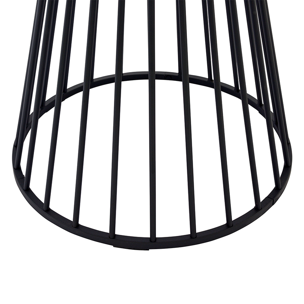 Стол обеденный tyra, D110 см, черный