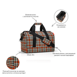 Сумка allrounder l glencheck red