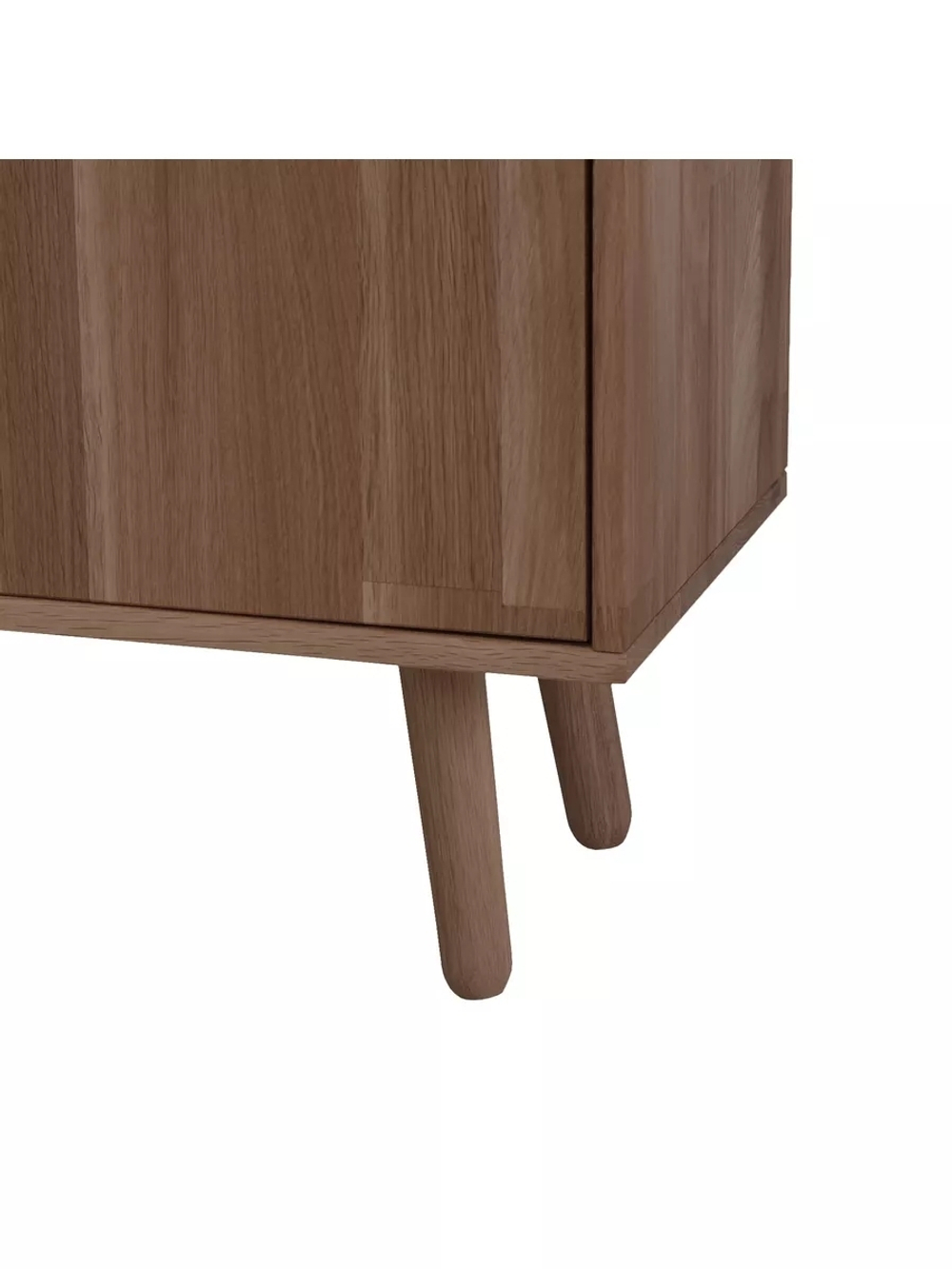 Комплект дубовых ножек и подвесов к серии Эдгар, темный дуб