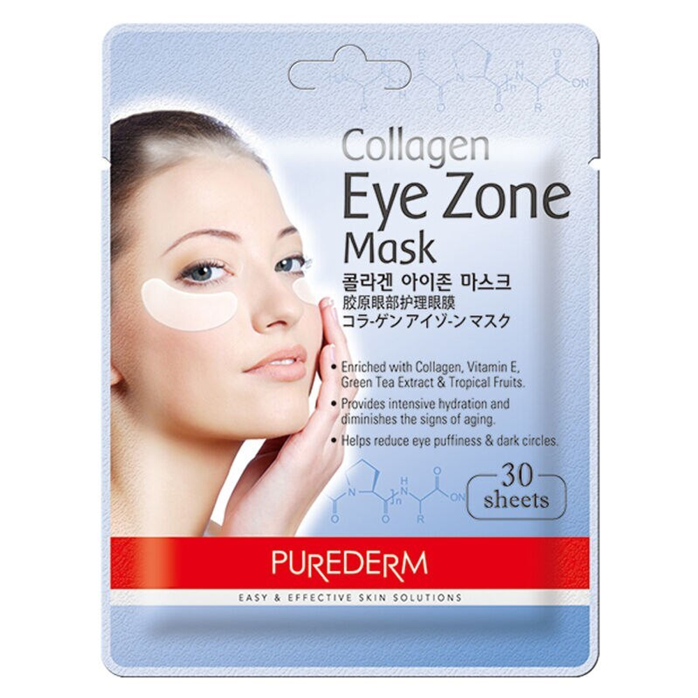 Purederm Collagen Eye Zone Mask патчи для области вокруг глаз на основе фито-коллагена
