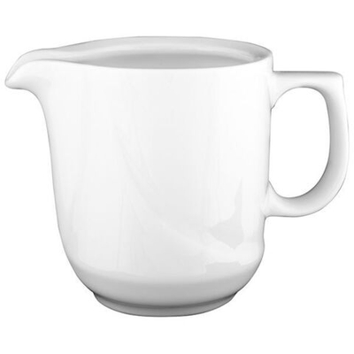 Молочник «Белая» Принц;фарфор;100мл;,H=65,L=55,B=90мм;белый (Цвет: белый)