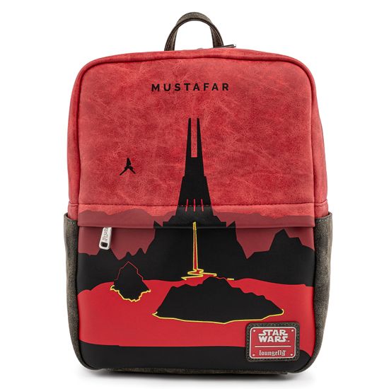 Рюкзак Loungefly Star Wars Lands Mustafar Square Mini Backpack STBK0240