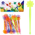 Шпажки в наборе 30шт «Цветочки» микс