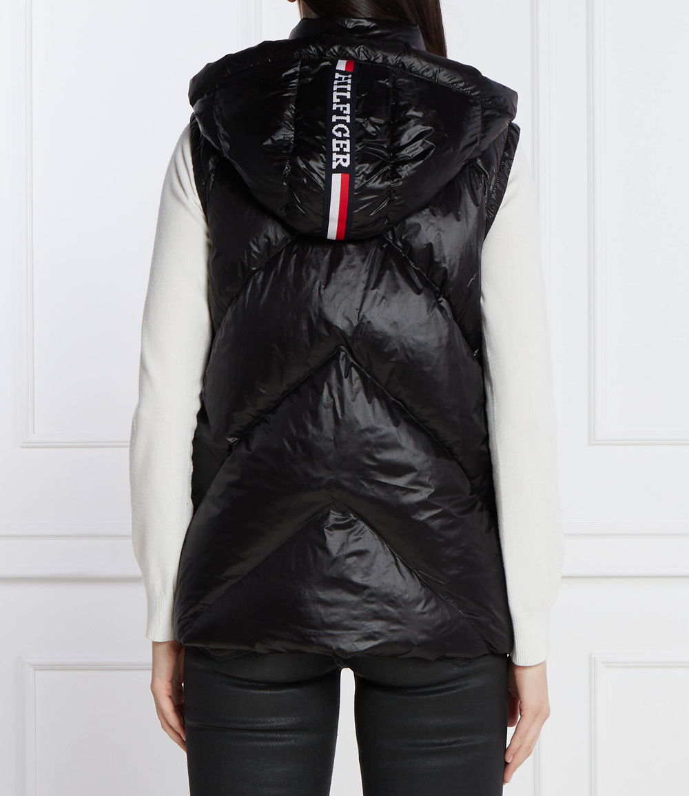 Пуховая безрукавка CHEVRON LW DOWN Tommy Hilfiger - черный(WW0WW41177)