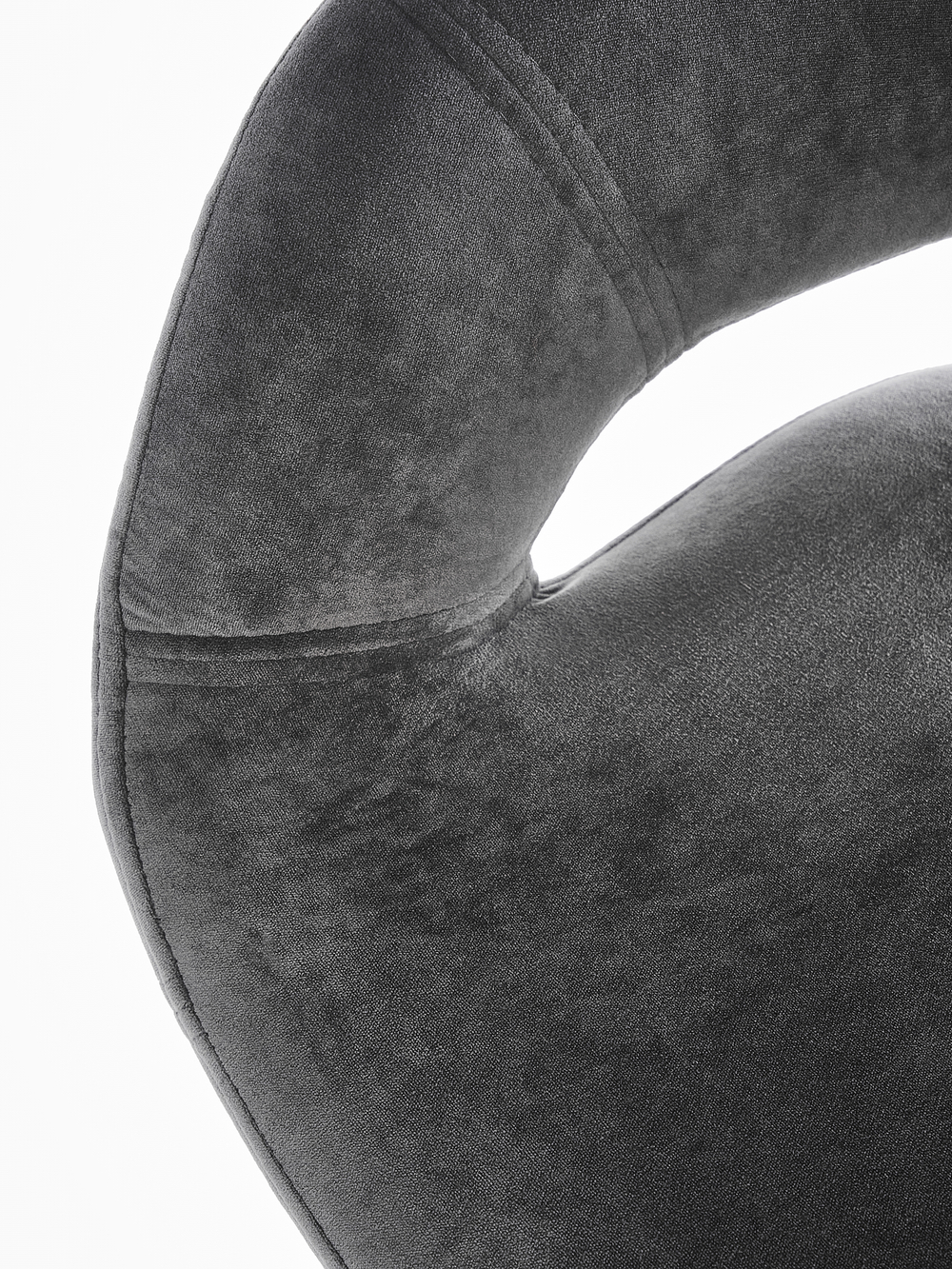 Стул полубарный МАМАДОМА Барни Р 700, Черный/Antracite Lux b28