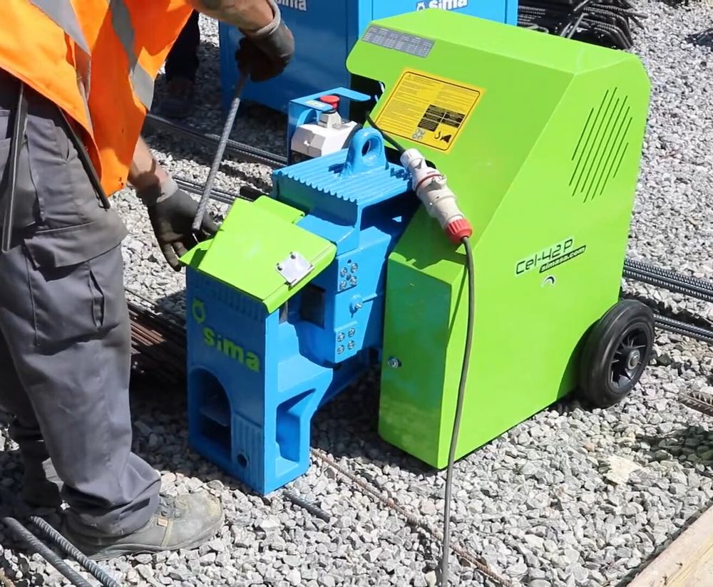 Станок для резки арматуры SIMA CEL-42P - [4 кВт / до 35 мм]
