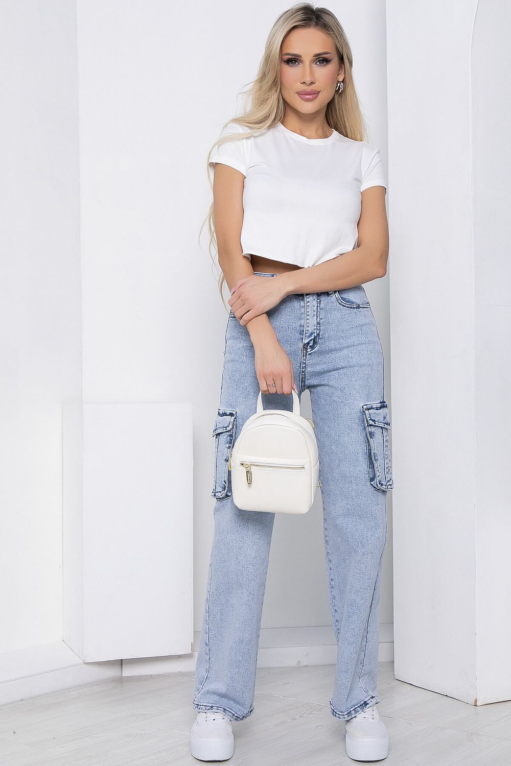 Джинсы "Артемиса" (голубые) Б8608 LT Collection