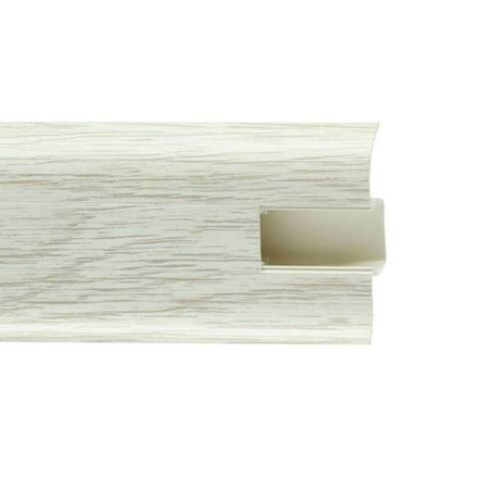 Пластиковый плинтус Royce 58 мм (2200x58x20) 851 Дуб Льняной