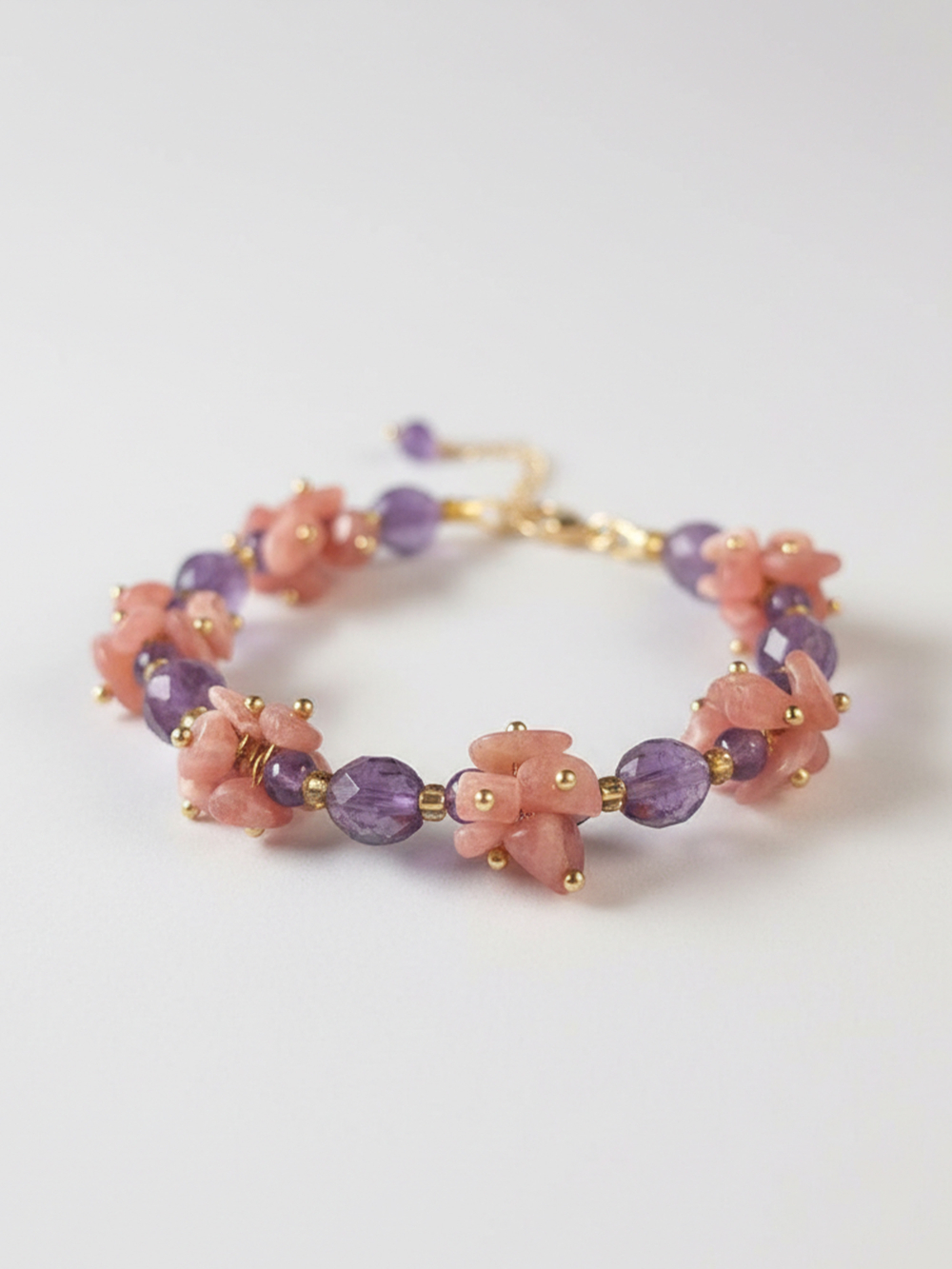 Браслет "Гортензии"