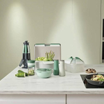 Набор 2 мельницы для соли и перца, регулировка помола, цвет серый и зеленый