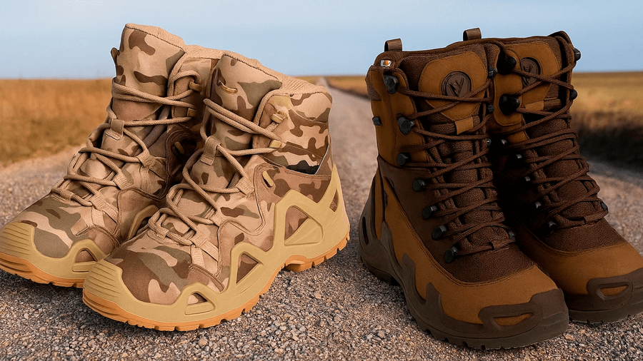 Какого бренда тактические ботинки лучше Vaneda или Lowa?