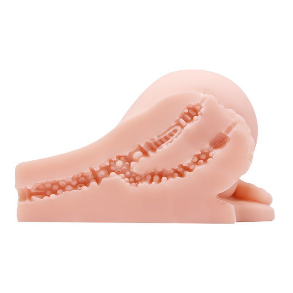 Мастурбатор Baile Crazy Bull с двумя каналами и вибрацией, 20,5 см