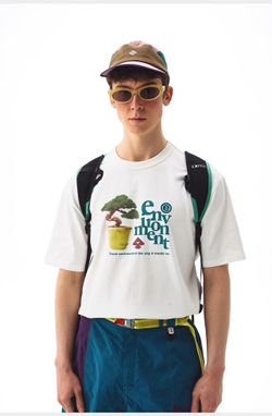 Футболка Nothomme Environment White