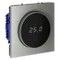 Терморегулятор электронный VOLTUM S70 с индикацией и датчиком, для теплого пола, (сталь) vls070105