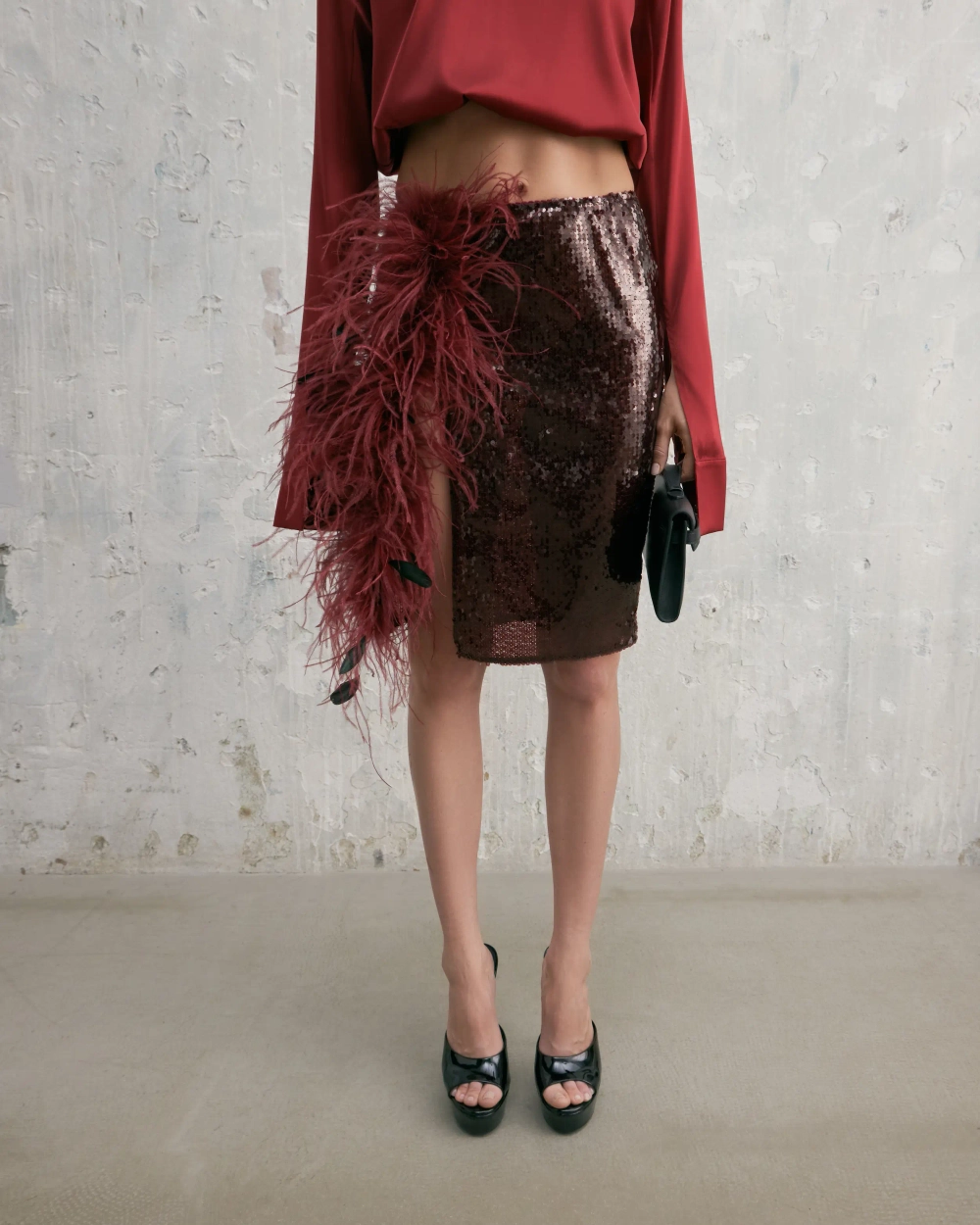 Шелковая рубашка Lady