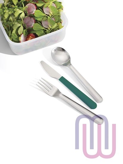 Набор столовых приборов GoEat™ Cutlery Set изумрудный
