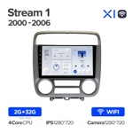 Teyes X1 9"для Honda Stream 1 2000-2006