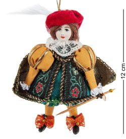 РусКукла RK-479 Кукла подвесная «Мальчик Паж»