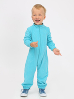 Комбинезон для мальчиков флис "Лавина-1" 86, Голубой (Ивашка)