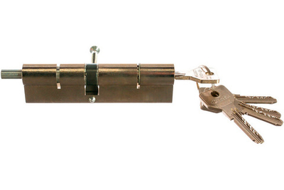 Цилиндр CISA под вертушку ASIX ОE302-89.00 (110 мм/55+10+45в) золото