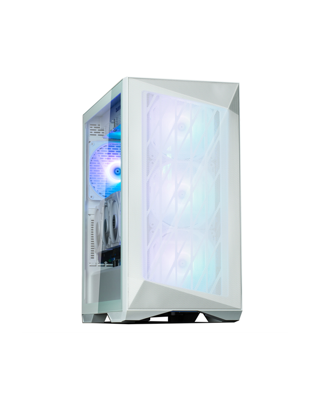 Корпус ZALMAN Z9 Iceberg MS, EATX, WHITE, WINDOW, 4x3.5", 5x2.5", 2xUSB2.0, 2xUSB3.0, 1xUSB 3.1 Gen2 Type-C, FRONT 3x140mm ARGB, REAR 1x140mm ARGB