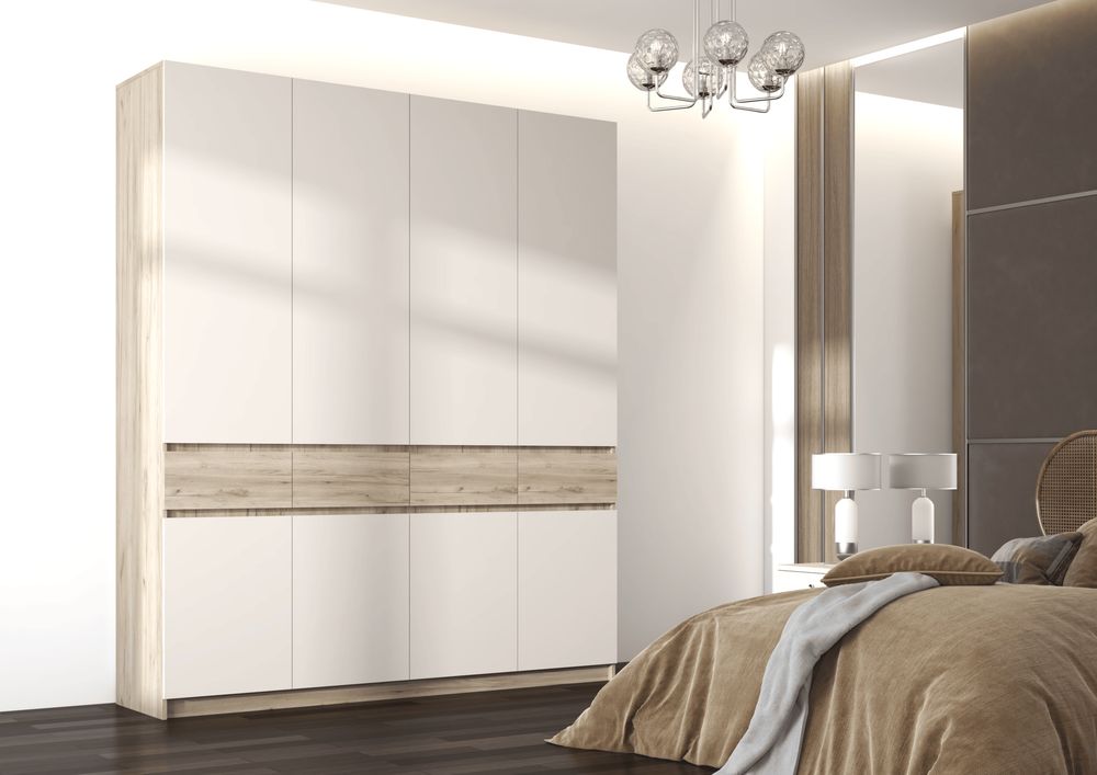 Бостон Шкаф 4-ств.ШК-004 ЛДСП