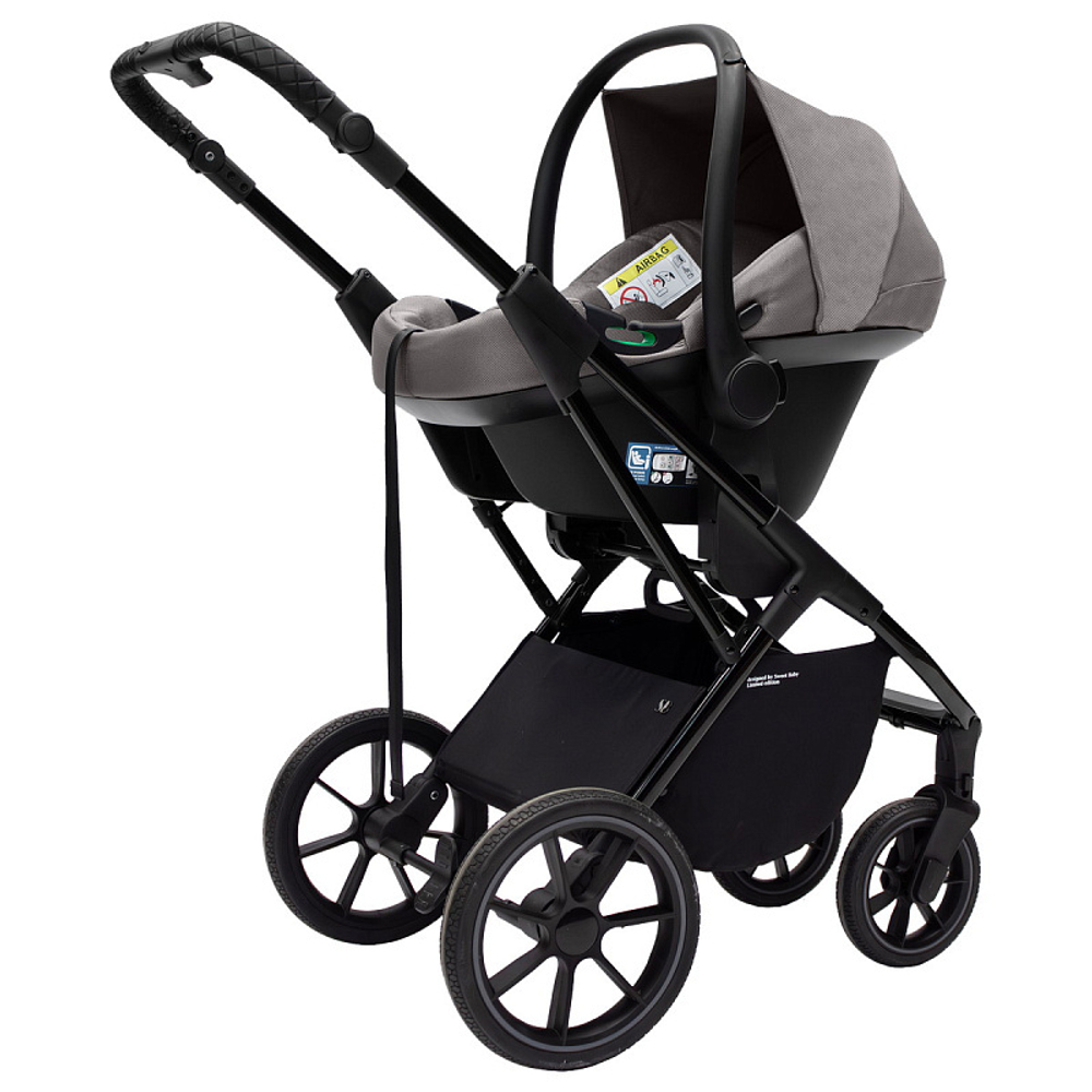Детская коляска Sweet Baby Massimo SBL 3 в 1 Grey