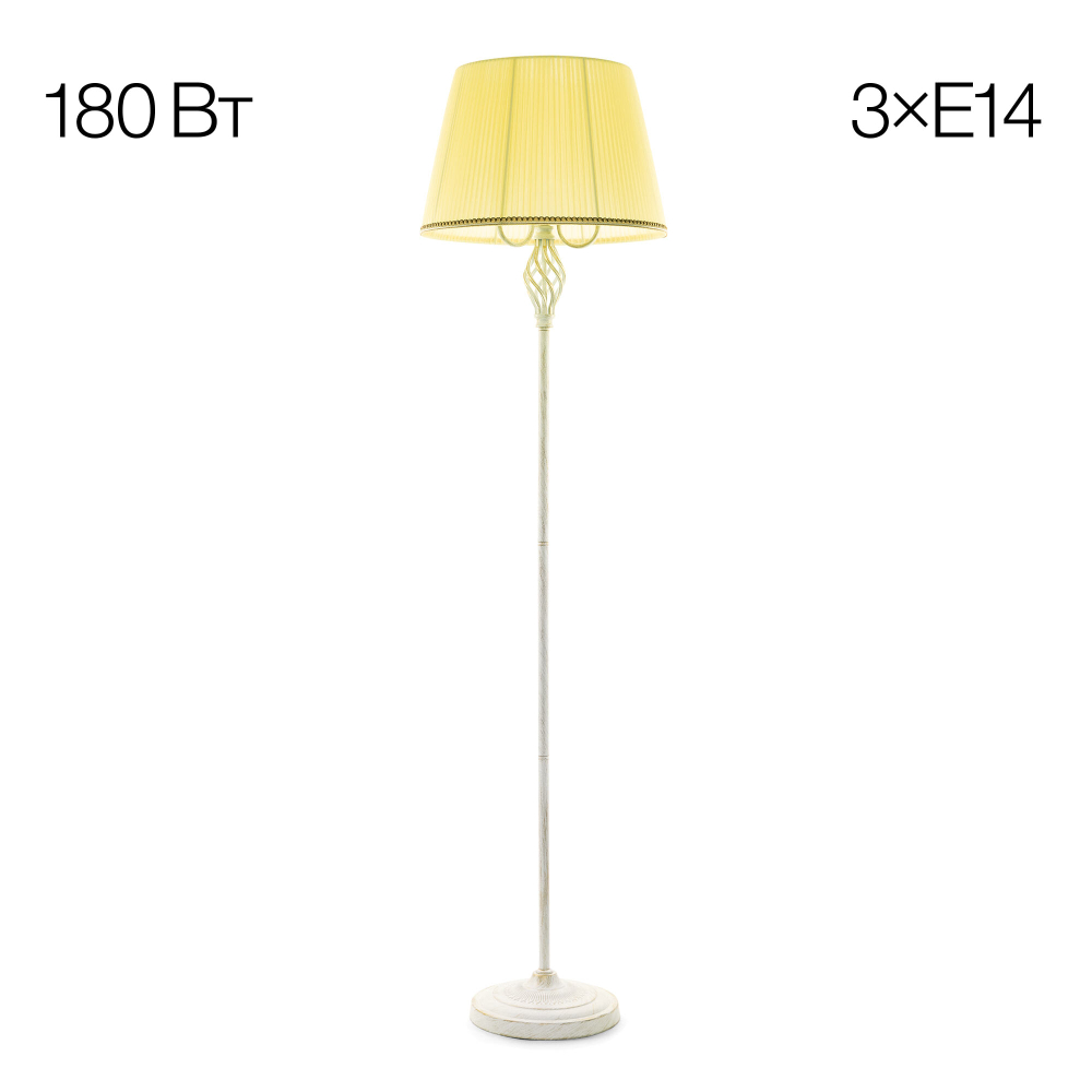 Citilux Вена CL402923 Торшер патина с кремовым абажуром