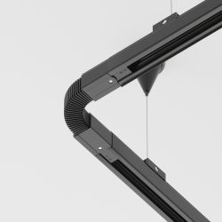 Коннектор гибкий для трехфазного шинопровода Maytoni Trinity TRA005CF-31B