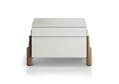 Тумба прикроватная Basic 2 ящика ширина 60 см (дымка)