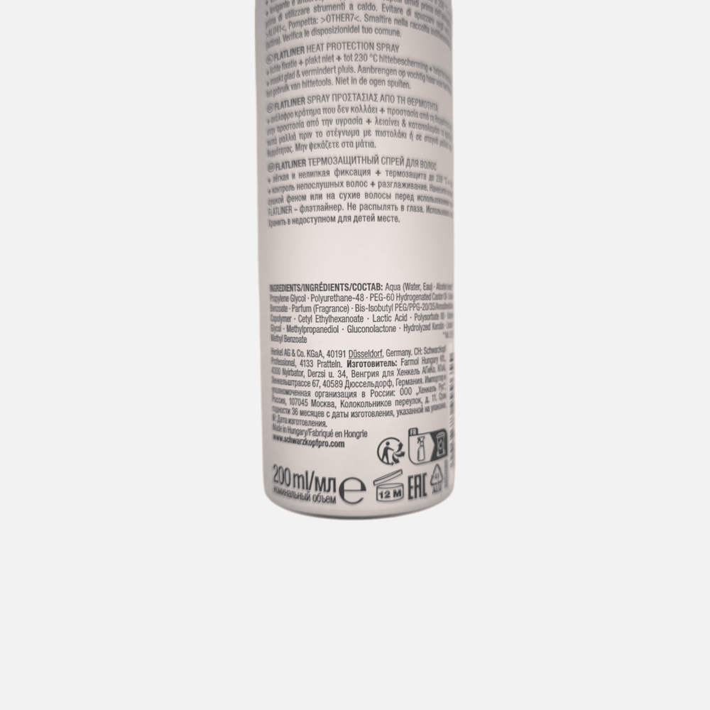 Термозащитный спрей для волос FLATLINER 200 мл SCHWARZKOPF OSIS+ Германия