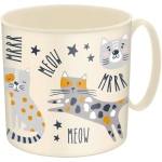 Набор детской посуды: тарелка с декором 21,5см, миска с декором 13см, кружка 280мл (светло-бежевый) 221175625/01