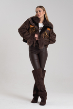 Дублёнка Roberta Biagi