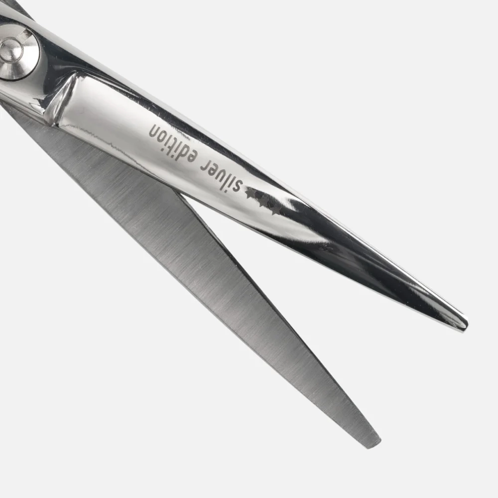 Прямые парикмахерские ножницы silver edition SE-01