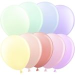 Шар (12"/30 см) Макарунс, Ассорти, пастель 100 шт.