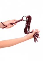 Бордовый хлыст Flogger - 70 см. (Цвет: бордовый)