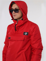 Анорак утепленный мужской Город Горький красный