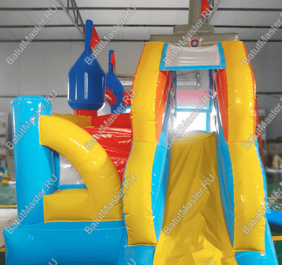 Коммерческий надувной батут "Цитадель"