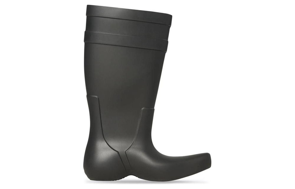 Balenciaga Excavator Boot Black Rubber