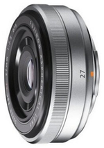 Fujinon XF 27mm f/2.8, серебристый