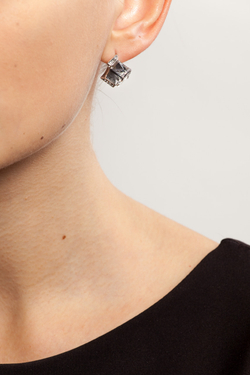 "Памир" серьги в серебряном покрытии из коллекции "Леди" от Jenavi  с английским замком