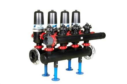 Дисковый фильтр серии L (A4BA2L4) с авт. блоком промывки, 110х4х2'' (4F2LA4B) до 60 м3/ч