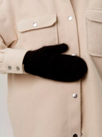 Варежки В036-07 черный