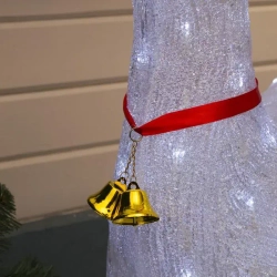 Светодиодная фигура Олень величавый 80x130x50 см., акрил, 228 холодных белых LED, 8 режимов, 24 В, Luazon Lighting (2310848)