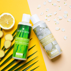 Orientana Ayurvedic Hair Conditioner Jasmine & Indian Almond - кондиционер, придающий волосам максимальный объем /   210  ml  / GTIN 5902596416751