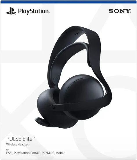 Наушники с микрофоном Sony PULSE Elite, полуночный чёрный