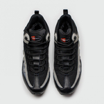 кроссовки Nike Air Max 95 Grey Black / Red Swoosh Winter