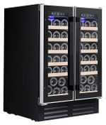 Винный шкаф Temptech Premium WP2DQ60DCB черный