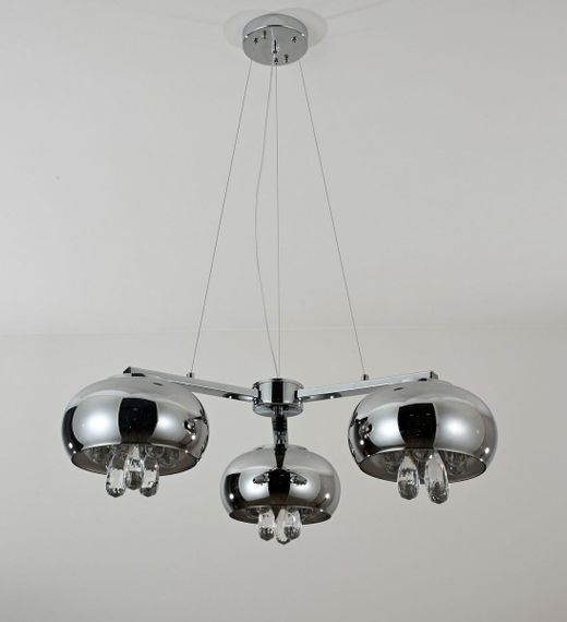 Подвесная люстра Lumina Deco Tosso LDP 8066-3-200 CHR