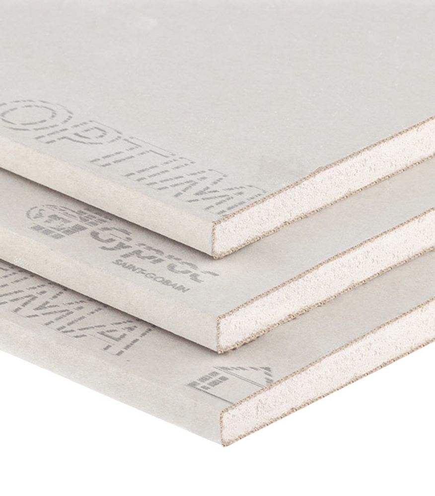 ГКЛ лист Гипрок Оптима 2500х1200х12,5мм 3кв.м.